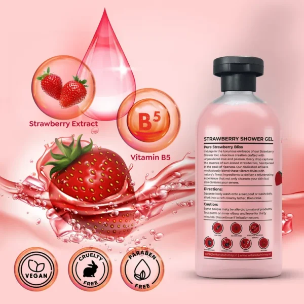 Strawberry Shower Gel - Image 4