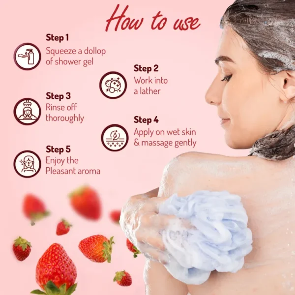 Strawberry Shower Gel - Image 5